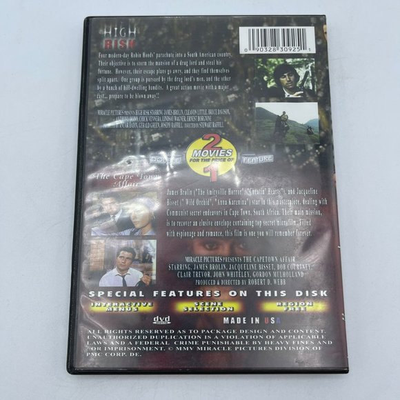 High Risk/The Cape Town Affair, Double DVD Feature - Picture 2 of 6